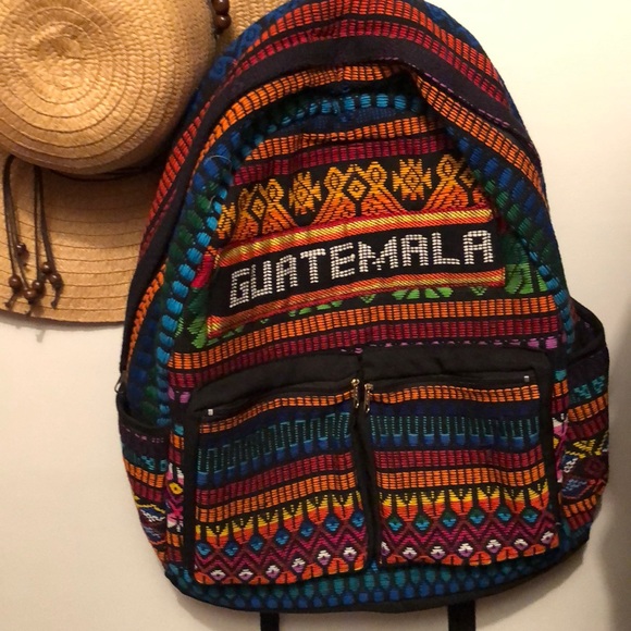 Bags Colorful Guatemalan Backpack Bag Made In Guatemala Poshmark